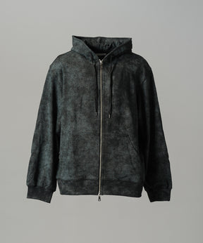 【26AW PRE-ORDER】Distressed Effect Prime-Over ZIP Hoodie