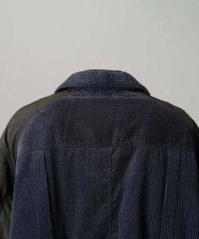 【26AW PRE-ORDER】コーデュロイドッキングプライムオーバーレイヤリングトラッカージャケット