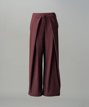 [26SS PRE-ORDER] Airy Striped Gabardine Prime-Wide Two-tuck Pants