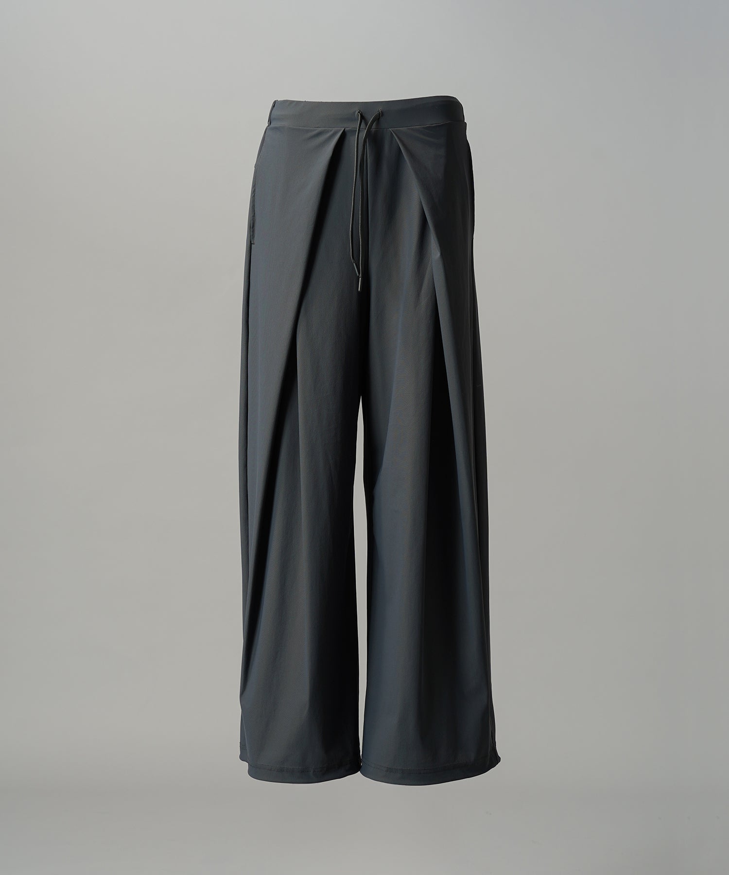 [26SS PRE-ORDER] Airy Striped Gabardine Prime-Wide Two-tuck Pants