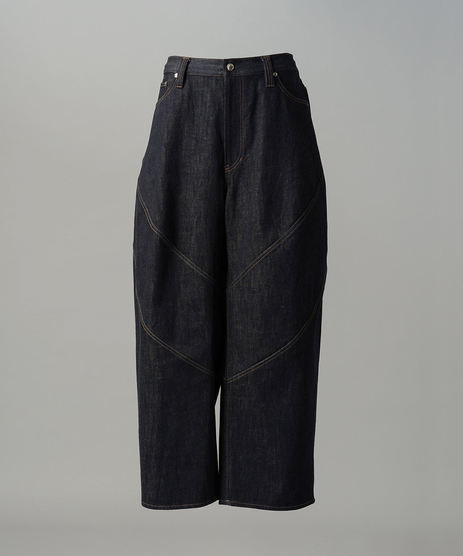 Banana Curve Silhouette Prime-Wide Cargo Trousers