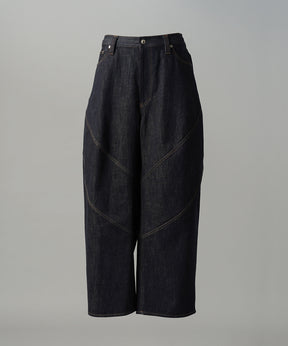 Banana Curve Silhouette Prime-Wide Cargo Trousers