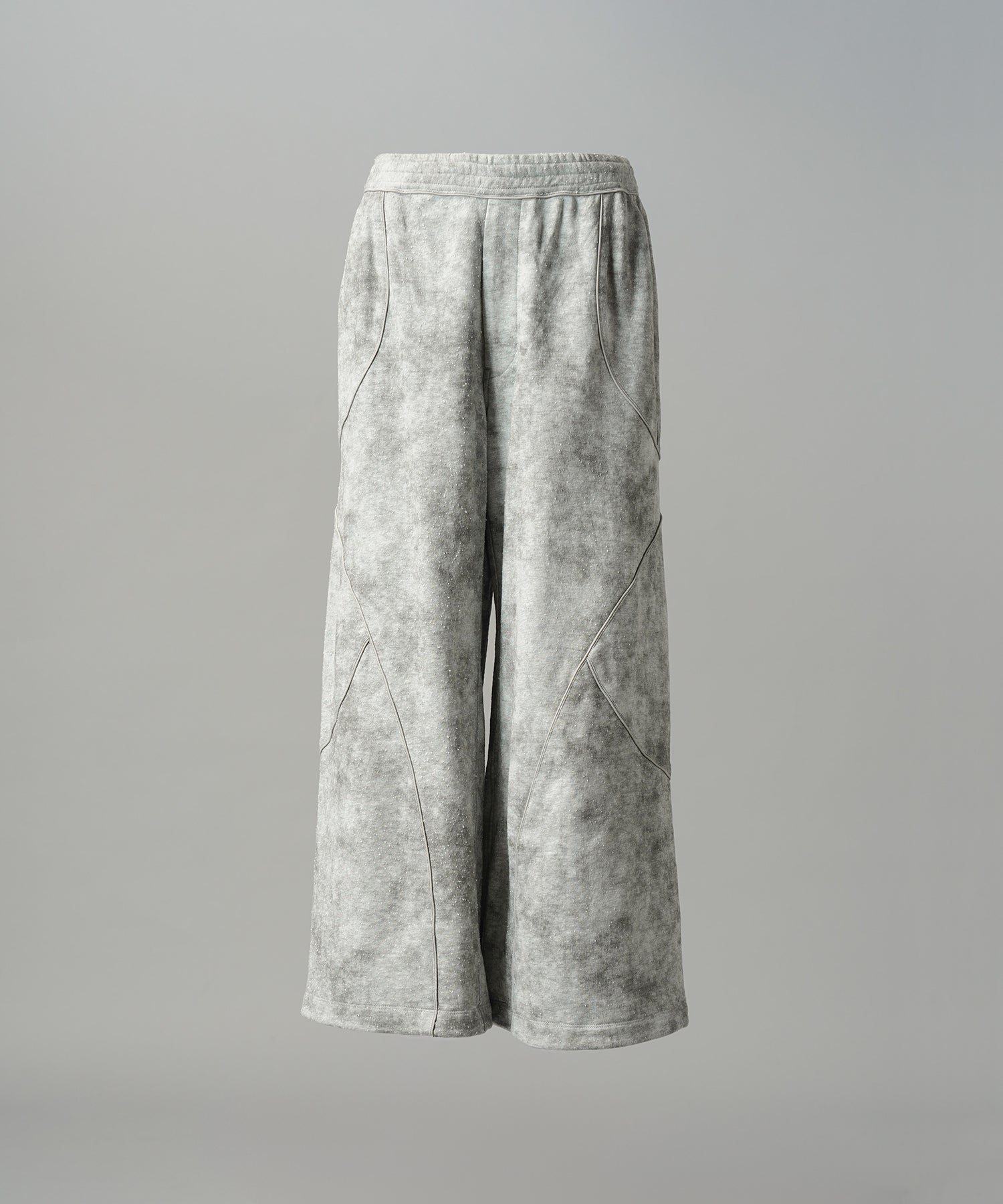 【26AW PRE-ORDER】Distressed Effect  Prime-Wide Sweatpants