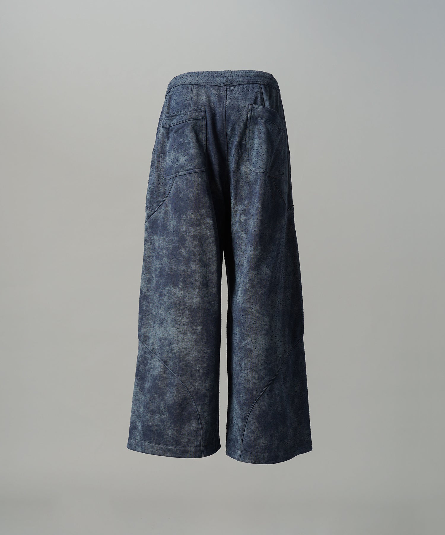 【26AW PRE-ORDER】Distressed Effect  Prime-Wide Sweatpants