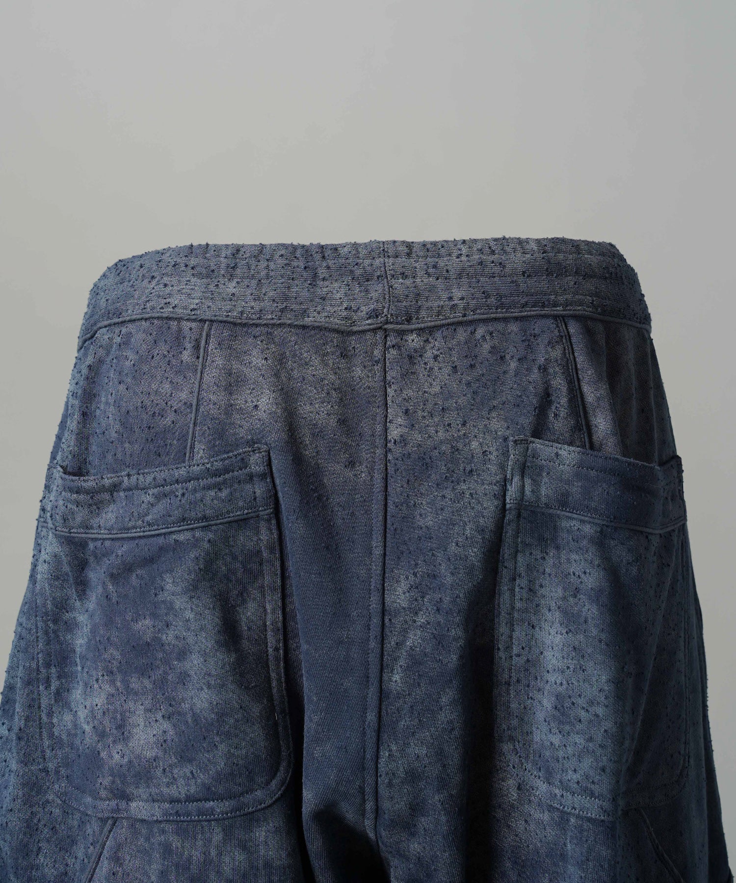 【26AW PRE-ORDER】Distressed Effect  Prime-Wide Sweatpants
