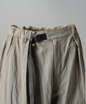 [26AW PRE-ORDER] Banana Curve Silhouette Prime-Wide Cargo Trousers