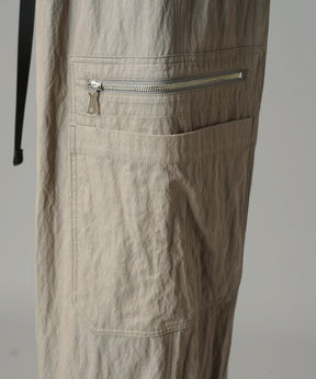 [26AW PRE-ORDER] Banana Curve Silhouette Prime-Wide Cargo Trousers