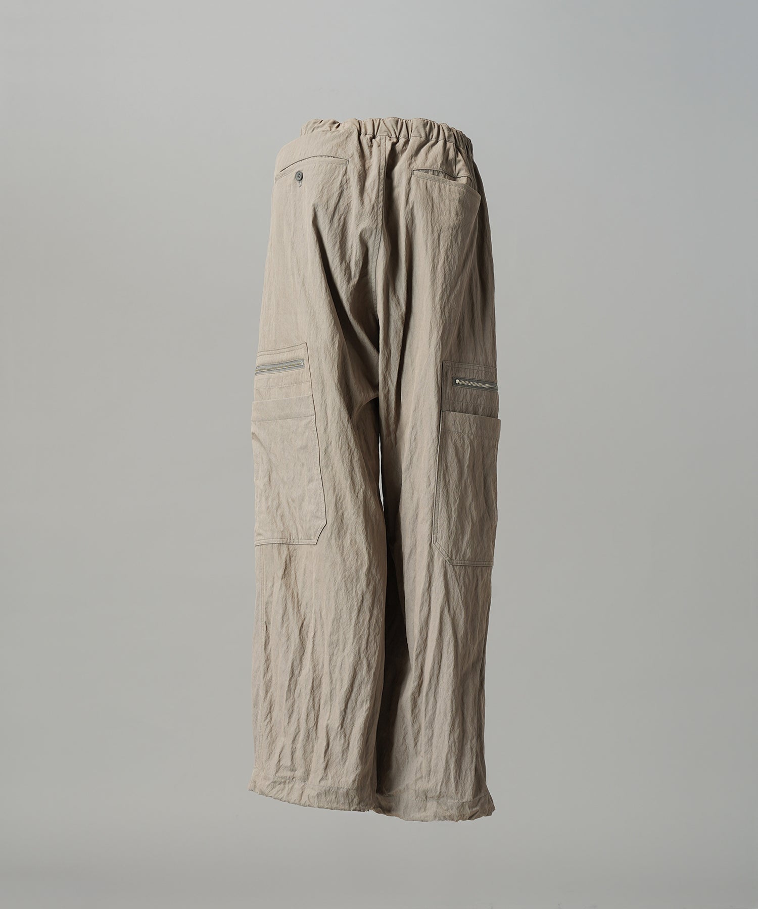 [26AW PRE-ORDER] Banana Curve Silhouette Prime-Wide Cargo Trousers