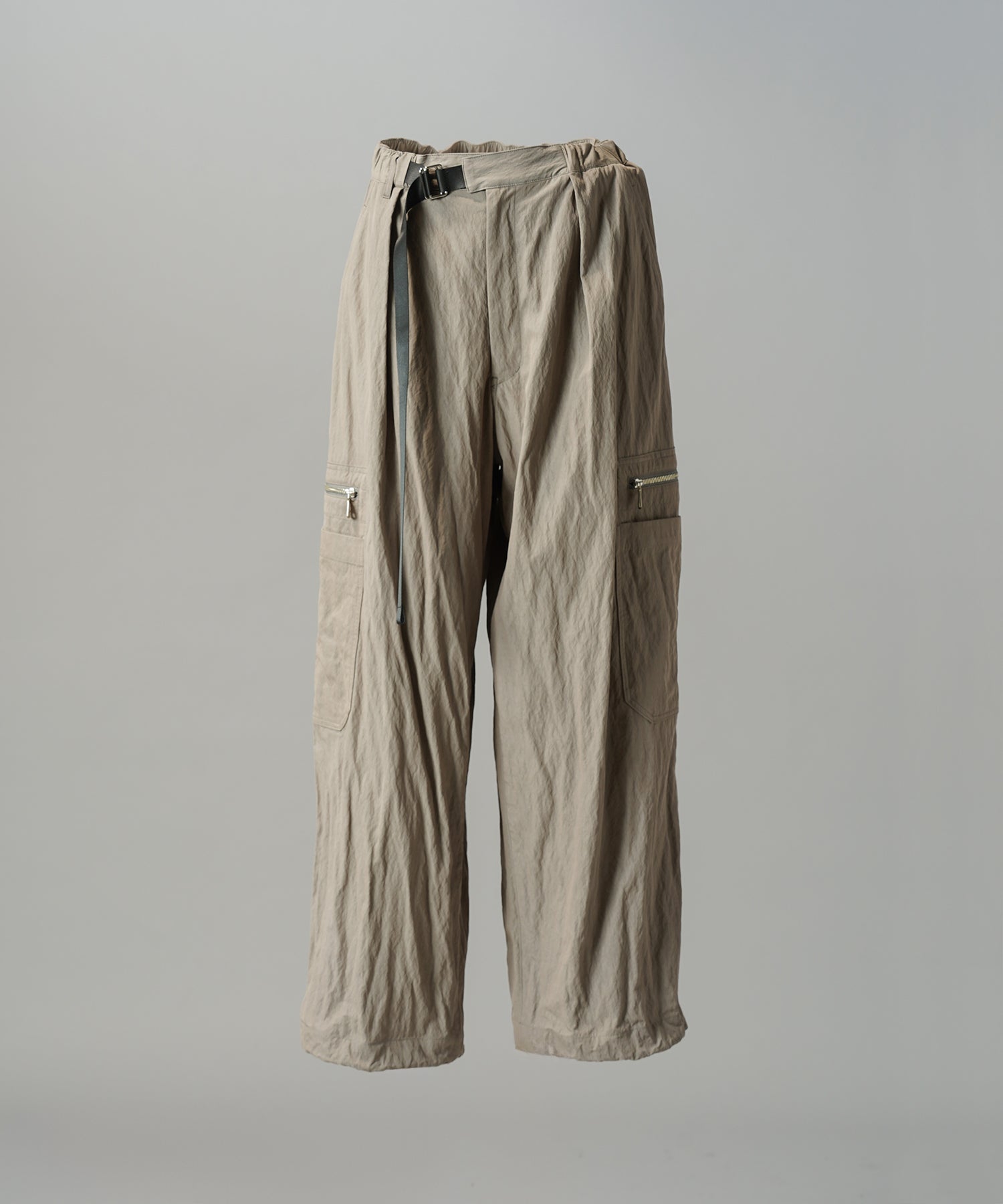 [26AW PRE-ORDER] Banana Curve Silhouette Prime-Wide Cargo Trousers