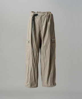 [26AW PRE-ORDER] Banana Curve Silhouette Prime-Wide Cargo Trousers