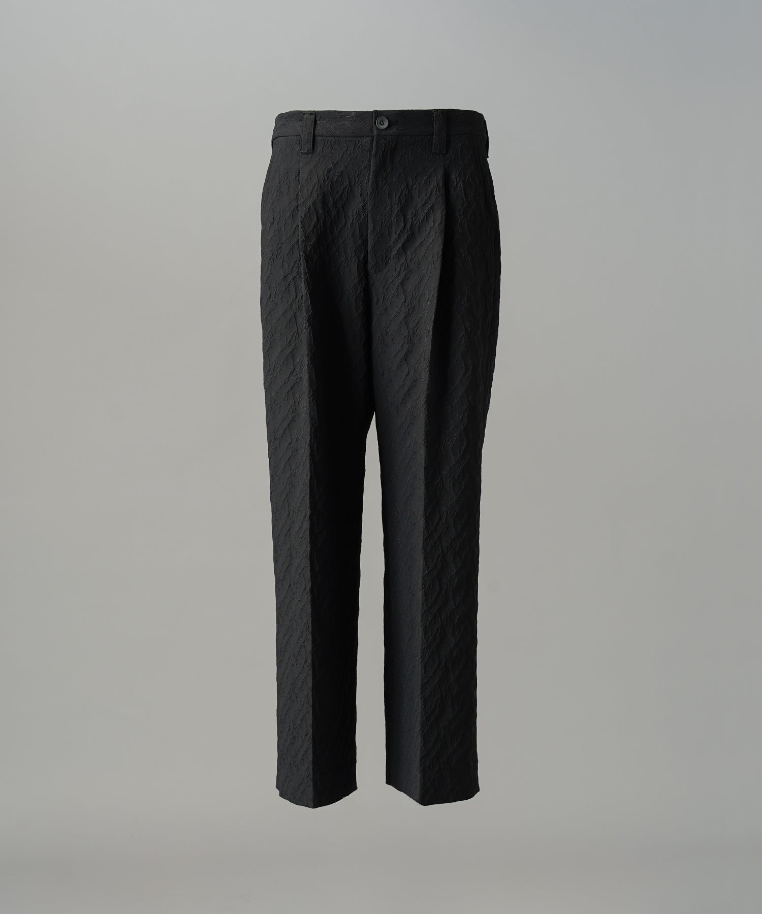 【26aw PRE-ORDER】纯棉面料纯棉宽单褶裤