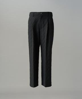 【26aw PRE-ORDER】纯棉面料纯棉宽单褶裤
