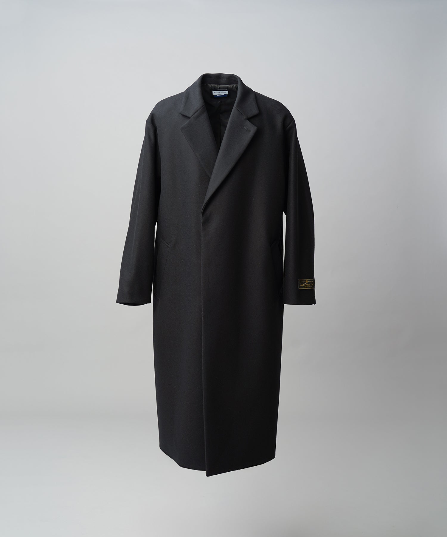 【26AW PRE-ORDER】Super170'sプライムオーバーメルトンチェスターコート