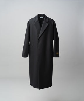 【26AW PRE-ORDER】Super170'sプライムオーバーメルトンチェスターコート