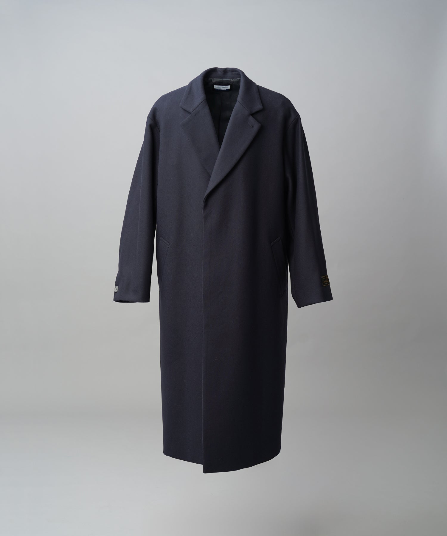 【26AW PRE-ORDER】Super170'sプライムオーバーメルトンチェスターコート