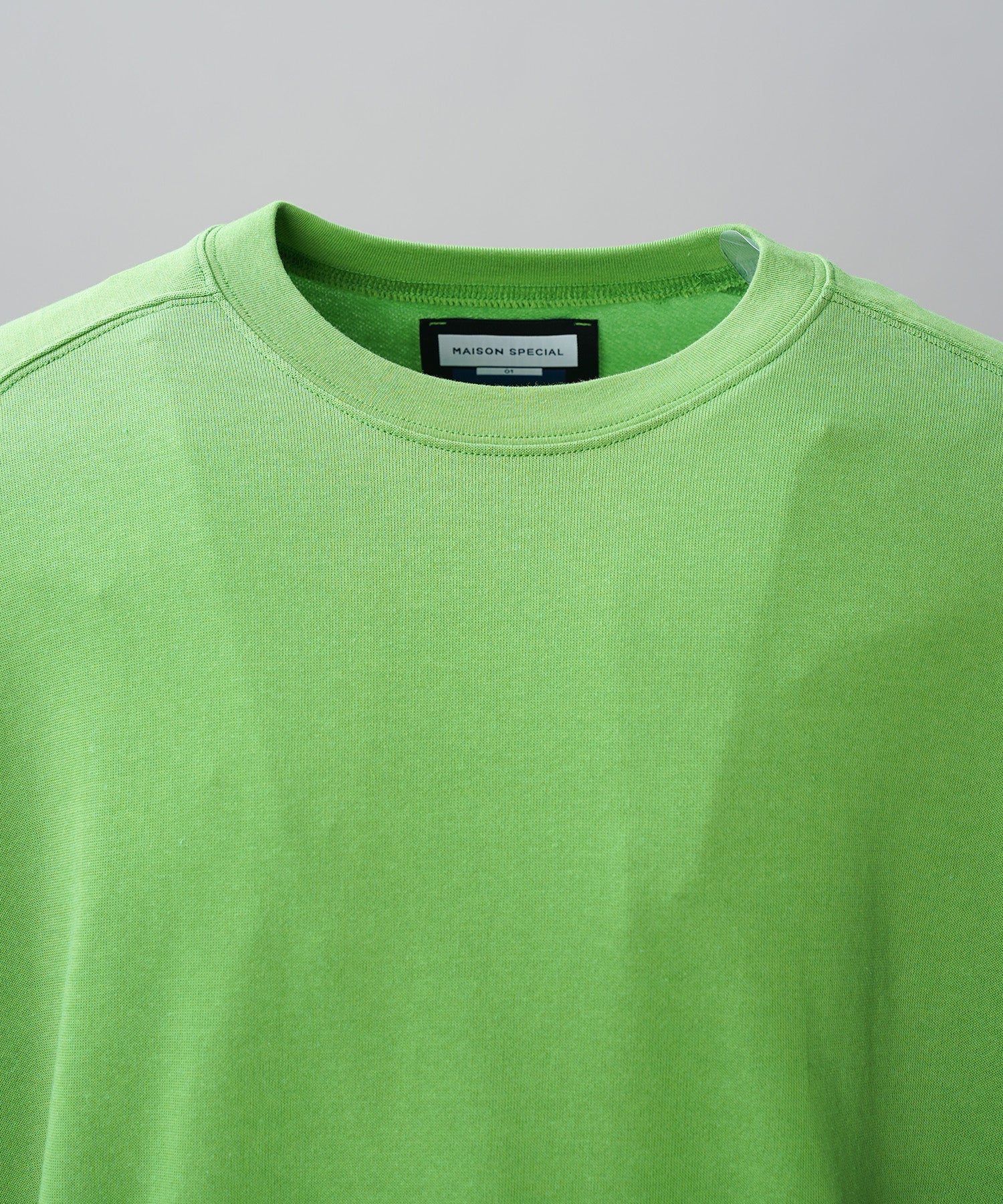 【26SS PRE-ORDER】Birdseye Jersey Mesh Prime-Over Henry Neck Short-sleeved T-shirt