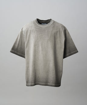 Cold-Dye Prime-Over Crew Neck Short Sleeve T-Shirt