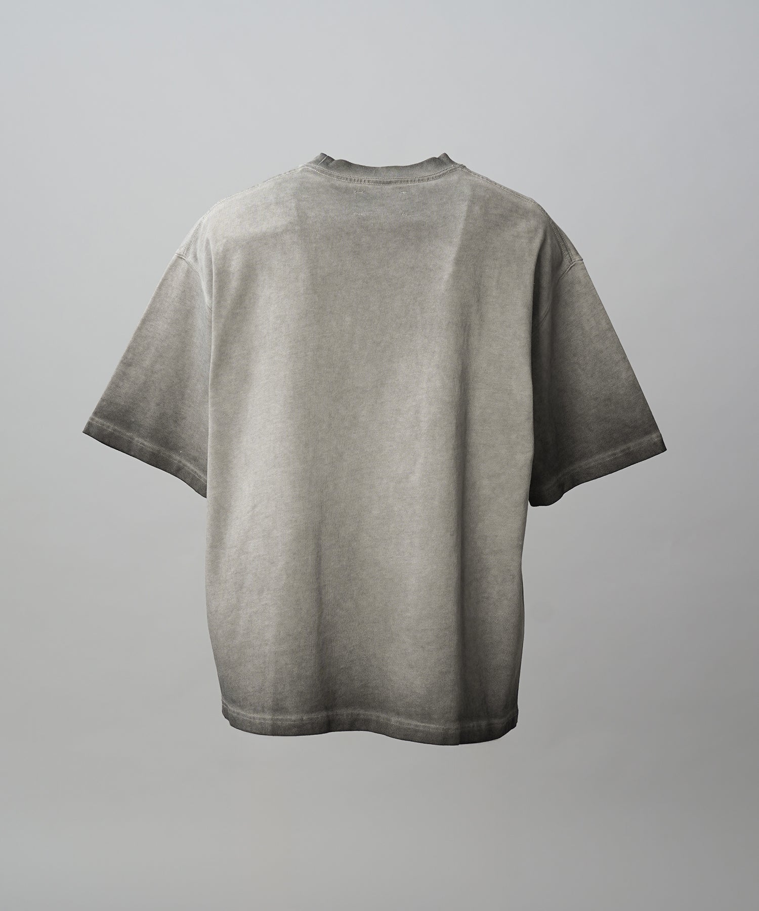 Cold-Dye Prime-Over Crew Neck Short Sleeve T-Shirt