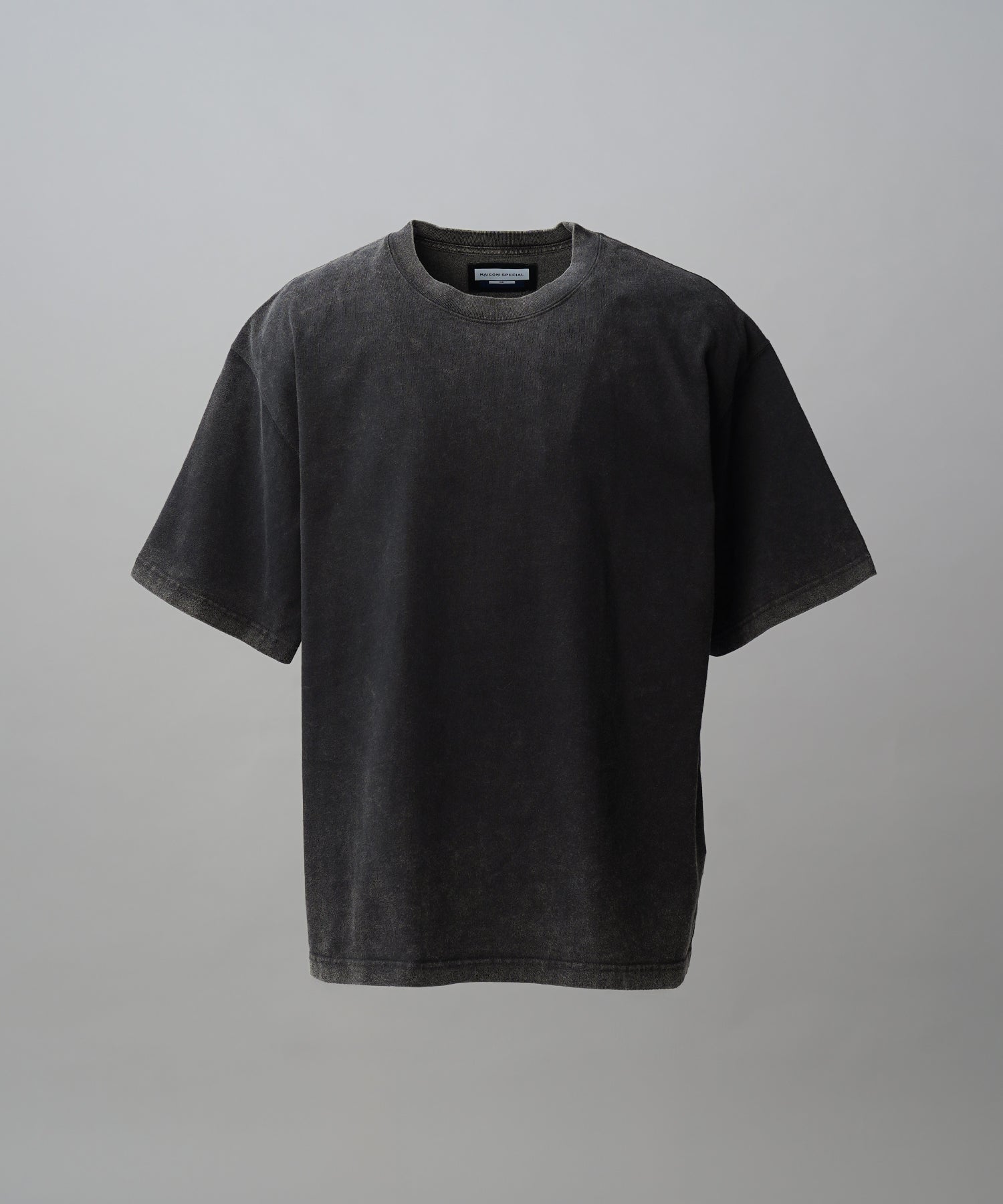 Cold-Dye Prime-Over Crew Neck Short Sleeve T-Shirt