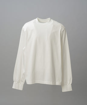 【26AW PRE-ORDER】Silky Heavy-weight Single Jersey Prime-Over Long-sleeved T-shirt