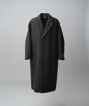 【26AW PRE-ORDER】Super140'sプライムオーバーメルトンチェスターコート