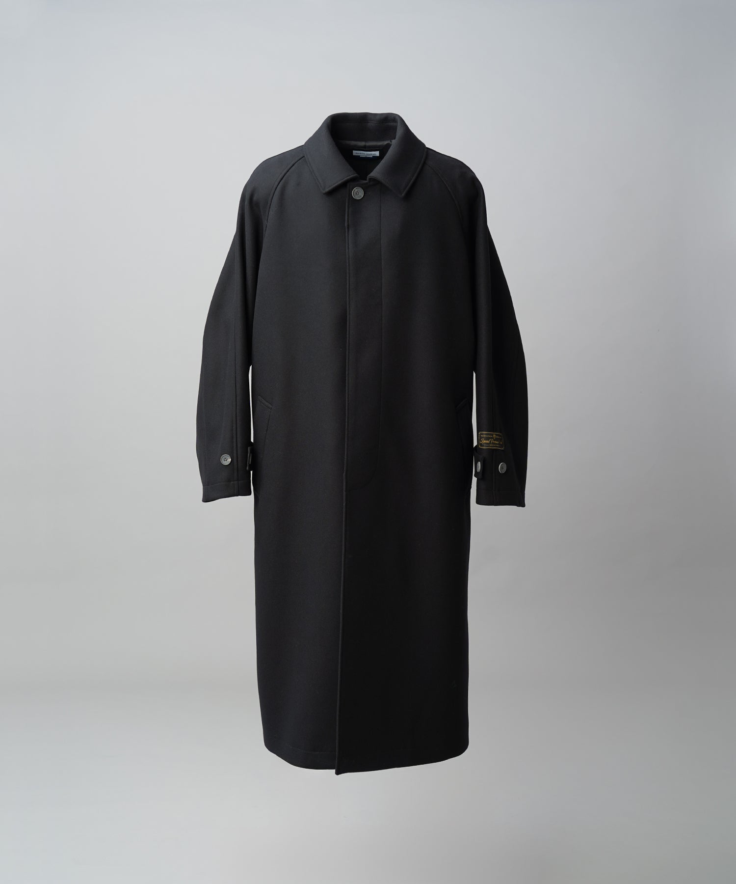 【26AW PRE-ORDER】Super170'sプライムオーバーメルトンバルマカンコート