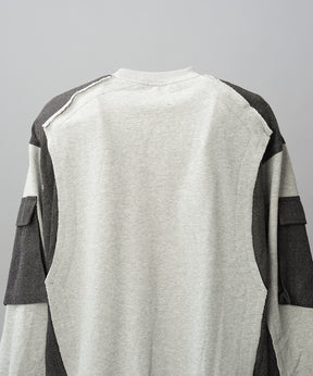 [26SS PRE-ORDER] Airy Striped Gabardine Prime-Over Short-sleeved Shirt