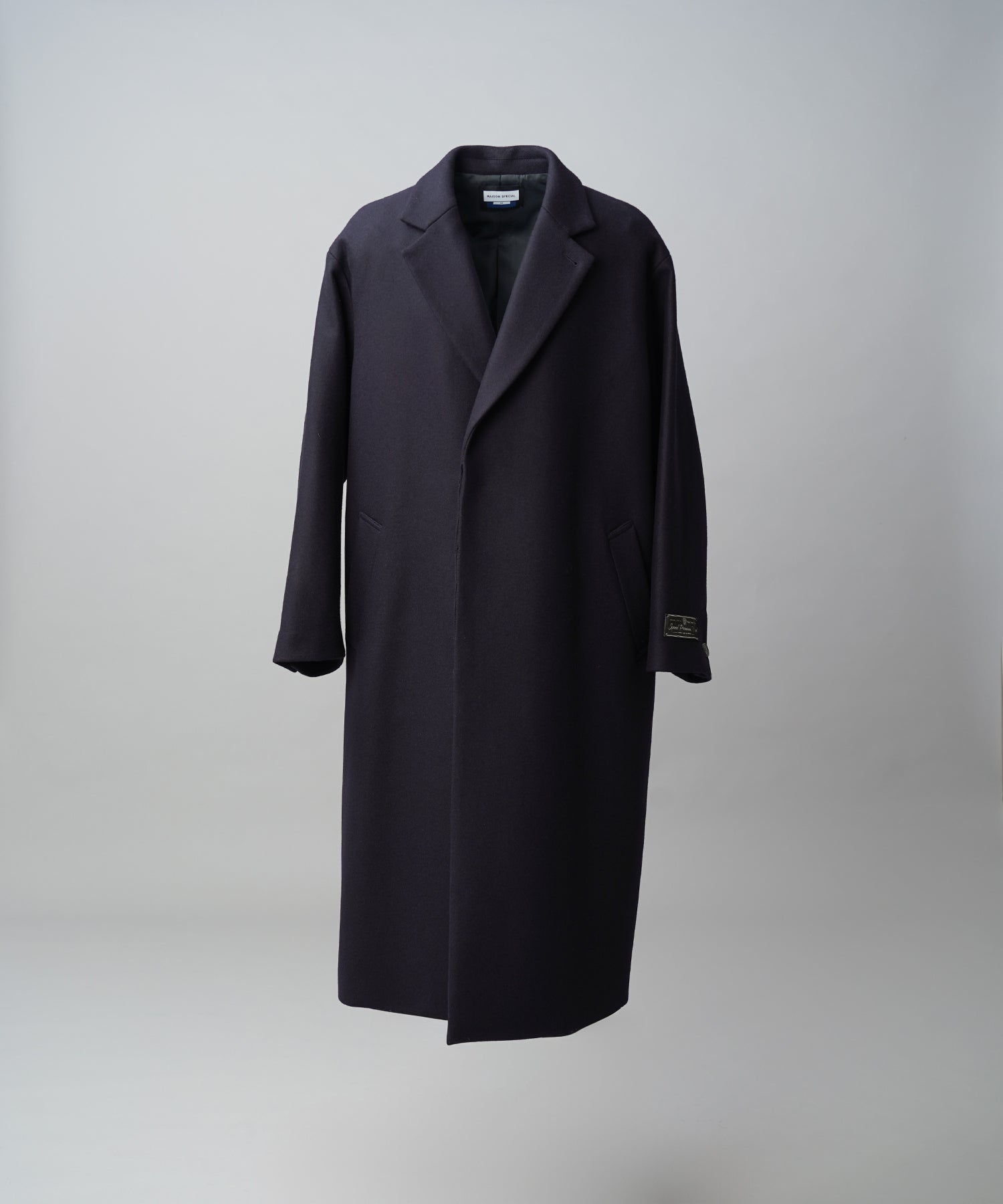 【26AW PRE-ORDER】Super140'sプライムオーバーメルトンチェスターコート