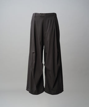[26AW PRE-ORDER] Banana Curve Silhouette Prime-Wide Cargo Trousers
