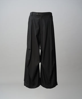 [26AW PRE-ORDER] Banana Curve Silhouette Prime-Wide Cargo Trousers