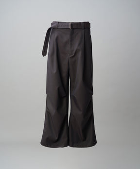 4 Colors Chambray Washable Wool Prime-Wide Snow Pants