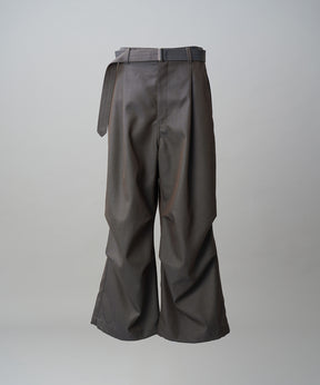 4 Colors Chambray Washable Wool Prime-Wide Snow Pants