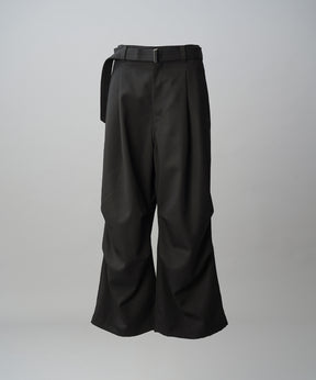 4 Colors Chambray Washable Wool Prime-Wide Snow Pants
