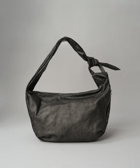 Leather Shoulder “BANANA” Bag