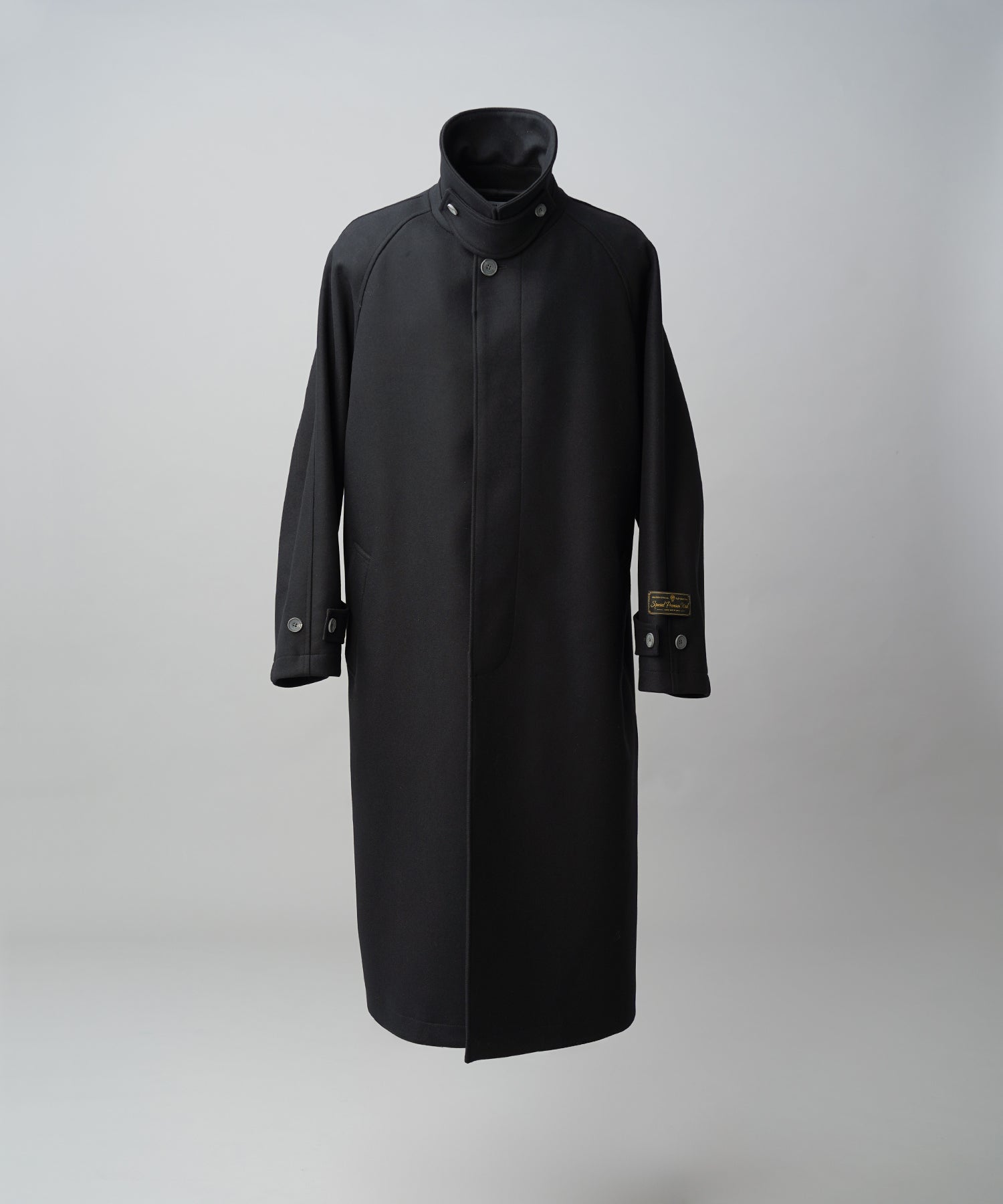 【26AW PRE-ORDER】Super170'sプライムオーバーメルトンバルマカンコート