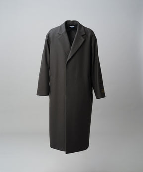 【26AW PRE-ORDER】Super170'sプライムオーバーメルトンチェスターコート