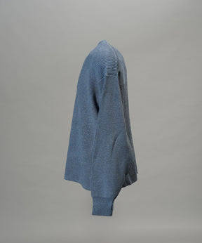 C/A Prime-Over Pullover Crew Neck Knit