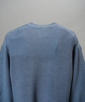 C/A Prime-Over Pullover Crew Neck Knit