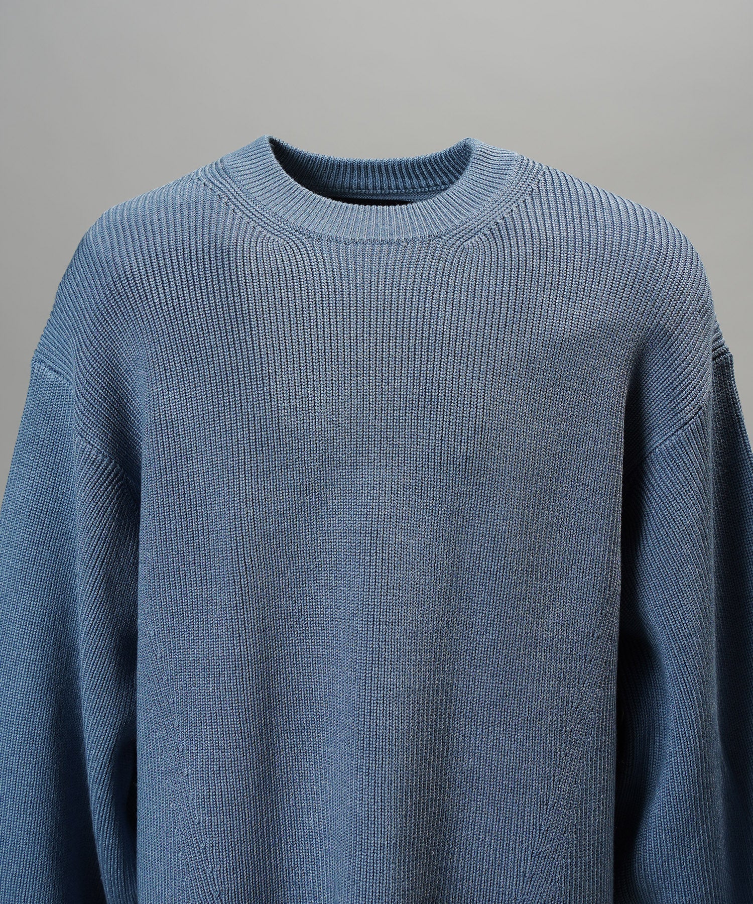 C/A Prime-Over Pullover Crew Neck Knit