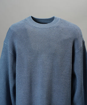 C/A Prime-Over Pullover Crew Neck Knit
