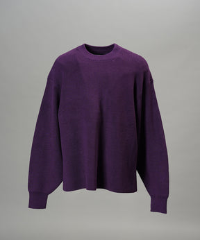 C/A Prime-Over Pullover Crew Neck Knit