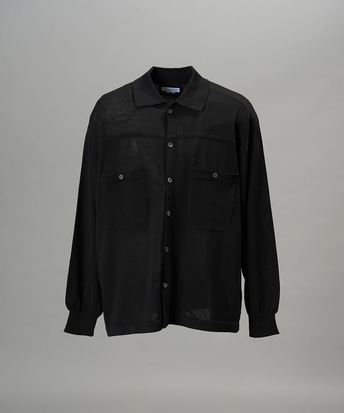 [26SS PRE-ORDER] Airy Striped Gabardine Prime-Over Short-sleeved Shirt