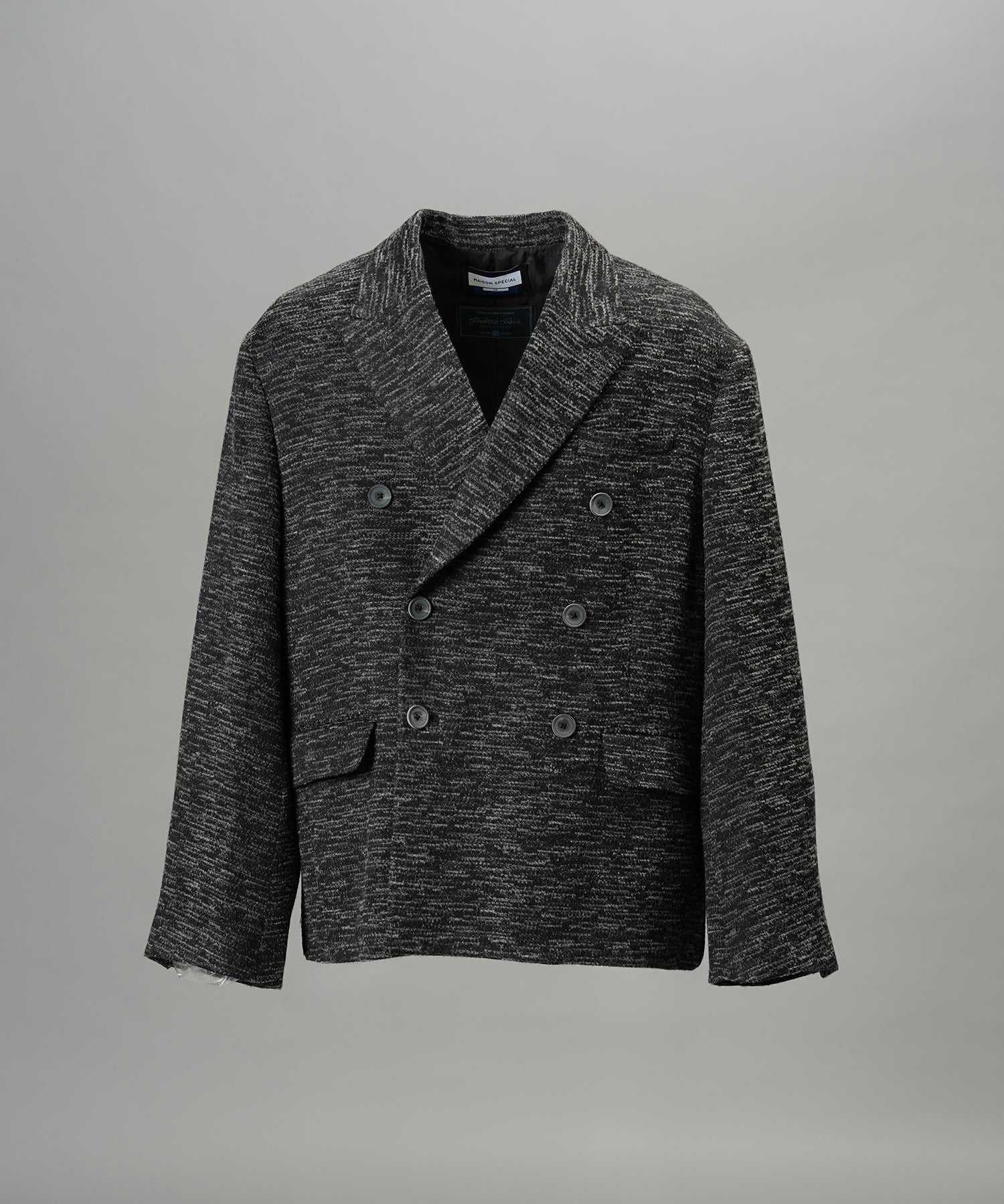 [Italian Dead Stock Fabric] Prime-Over Regular Collar Long Sleeve Shirt