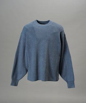 C/A Prime-Over Pullover Crew Neck Knit