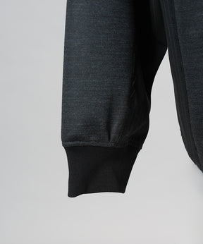 【26aw PRE-ORDER】纯棉巴尔法蕾丝超领亨利领长袖针织T恤