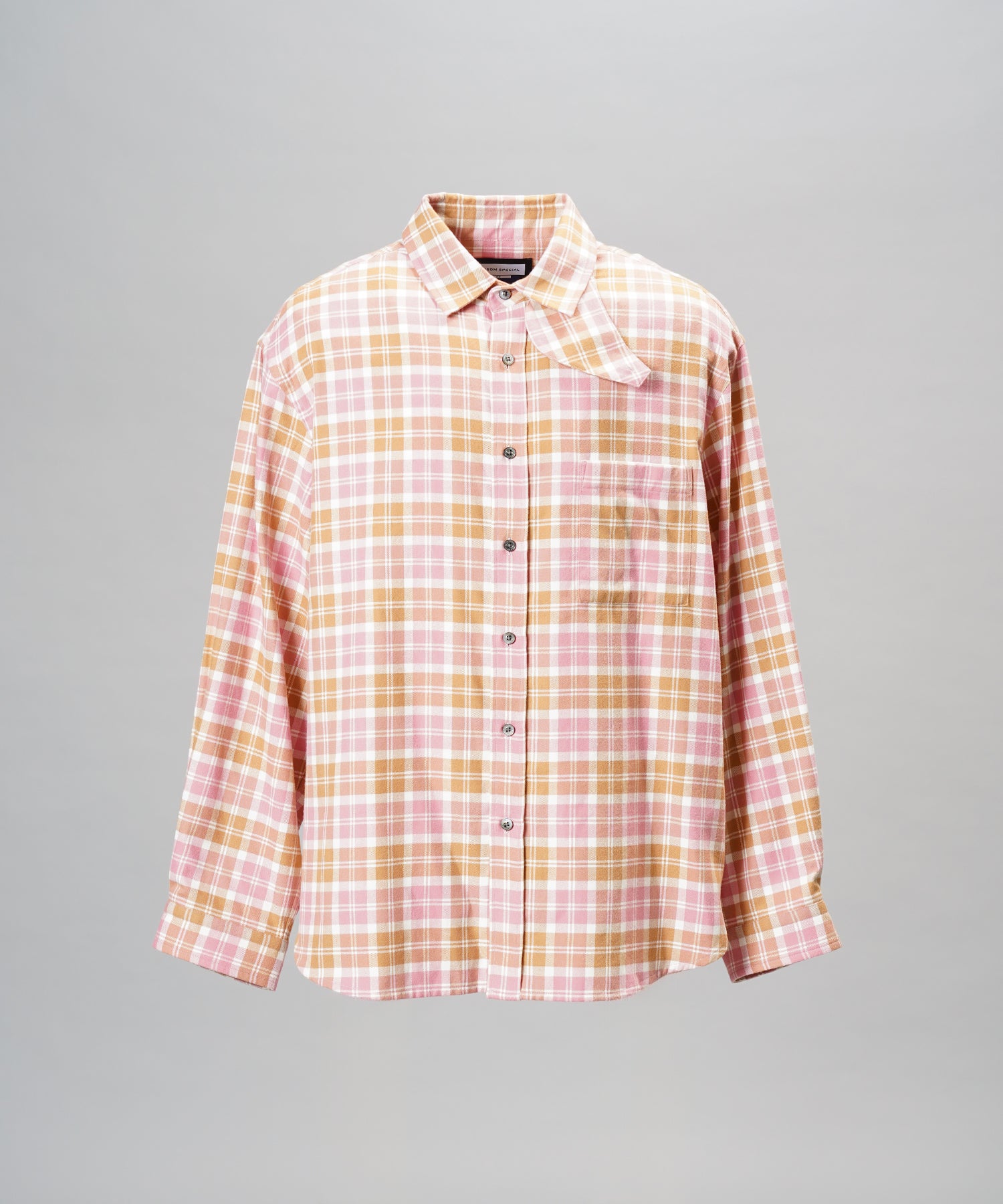 [26AW PRE-ORDER] [Italian dead stock fabric] Prime over regular collar shirt coat