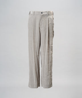 [26AW PRE-ORDER] Banana Curve Silhouette Prime-Wide Cargo Trousers