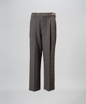 【26aw PRE-ORDER】纯棉面料纯棉宽单褶裤