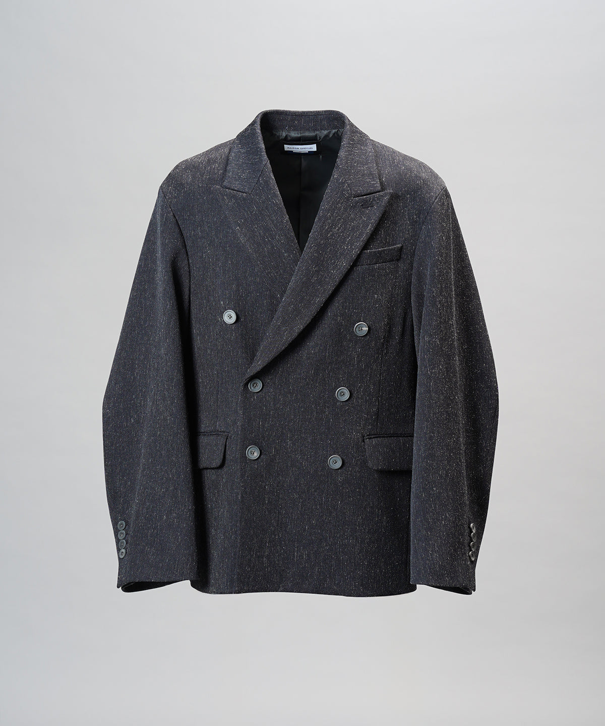 【26AW PRE-ORDER】부처 패브릭 프라임 오버사이드 지퍼 싱글 재킷