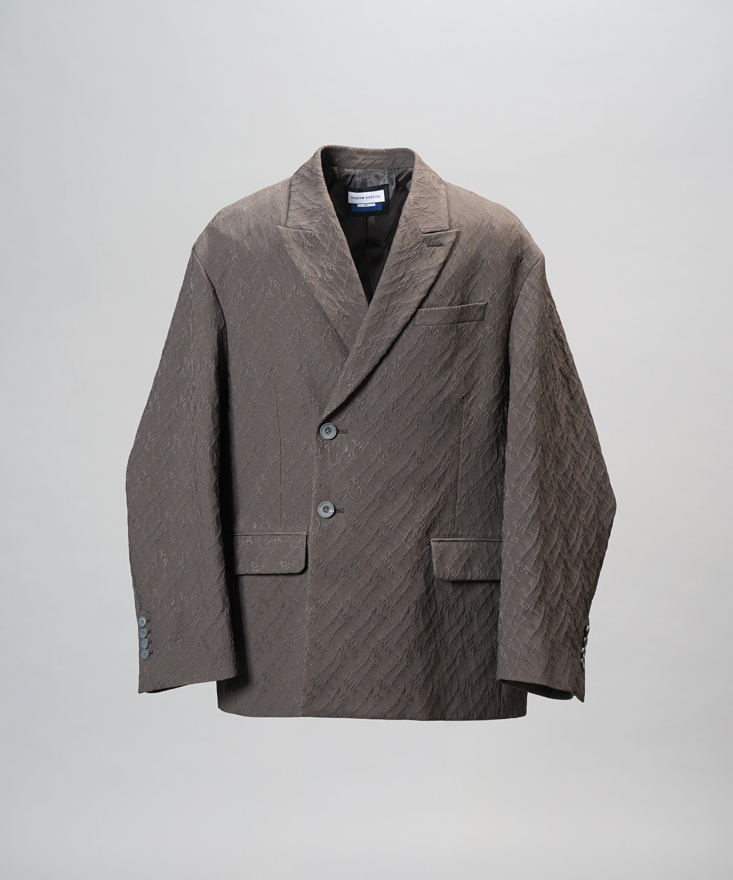[26AW PRE-ORDER] Butcher Fabric Prime Overside Zip Single Jacket